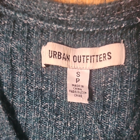 NWT Urban Outfitters Deep Teal Knit Top - Picture 5 of 8